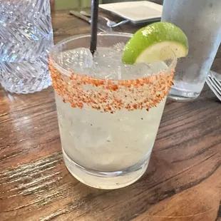 Margarita with tajin