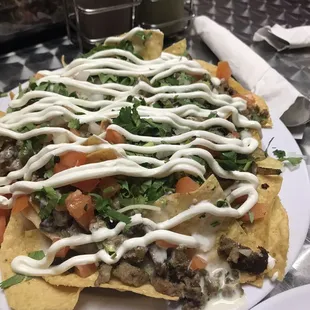 Carne asada nachos was legit... socal and vegas peeps knows what im talking about