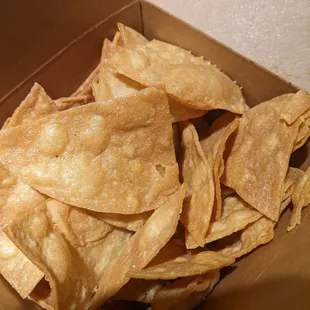a box full of chips