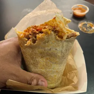 Hangover burrito