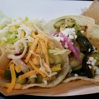 2 Garden Veggie Taco