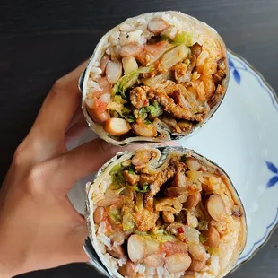 Regular Burrito with al pastor