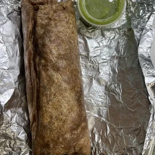 Monster size Breakfast Burrito! Delicious