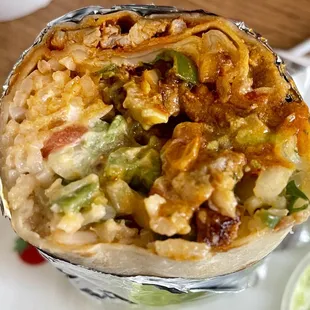 al pastor super burrito