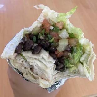 3. Vegetarian Burrito
