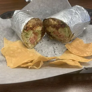 Chorizo burrito