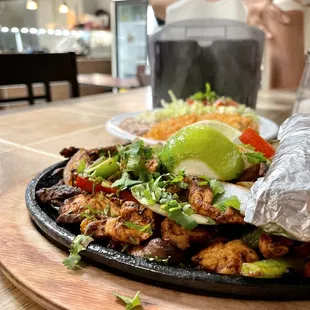 Chicken &amp; Steak Fajitas