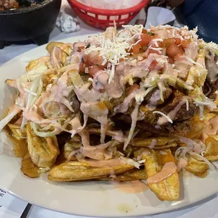 pollo frito con tejadas