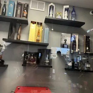 Enclosed special tequila Room