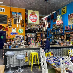 Bar area
