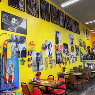 Inside of restaurant