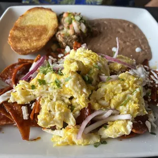 a plate of food