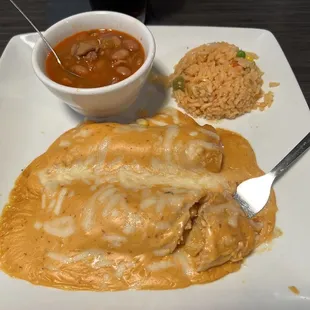 Chicken Chipotle Enchiladas