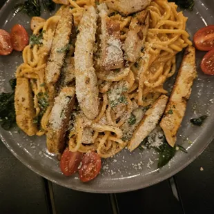 Chicken pasta with chipotle sauce
