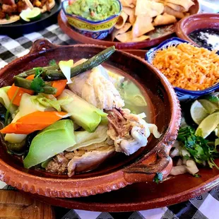 Caldo de pollo