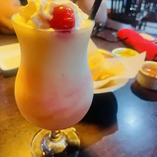Delicioso piña colada.