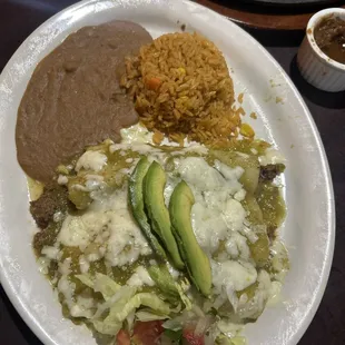 ENCHILADAS VERDES