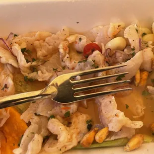 Ceviche de pescado