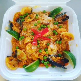 Arroz con mariscos