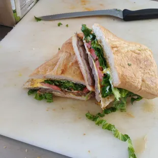 Lomito: steak Sandwich