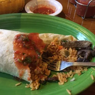 Carne Asada Burrito