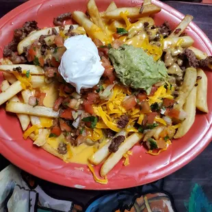 Carne asada fries