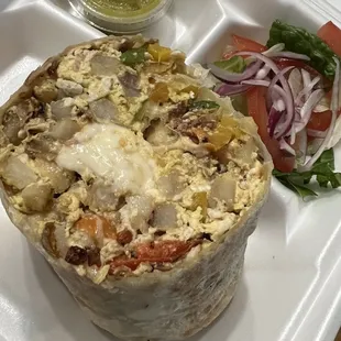 Breakfast burrito