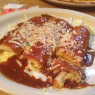 Cheese and Onion Enchiladas ala Carte - $5.75