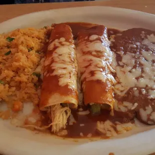 Chicken Enchiladas
