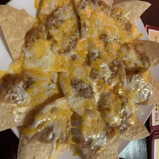 Bean &amp; Cheese Nachos