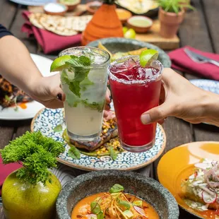 Dinner and drinks