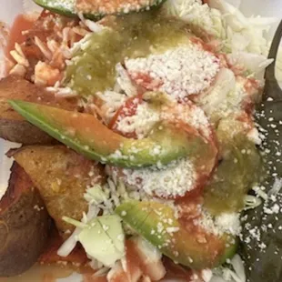 Enchiladas Michoacanas