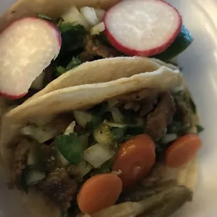 Carne asada taco