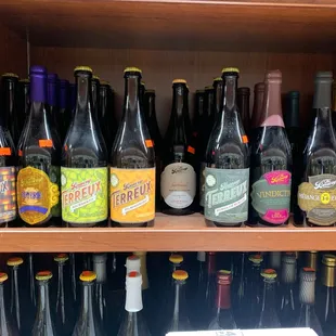 Bottles of craft beers from The Bruery.