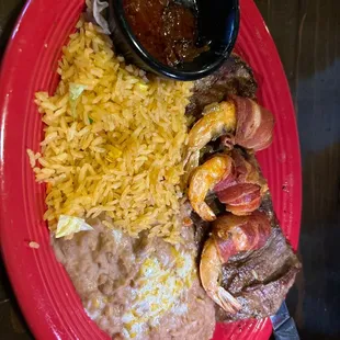Carne El Cerrito Asada &amp; Shrimp