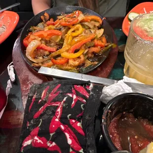 Veggie Fajitas.