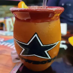 a close up of a drink