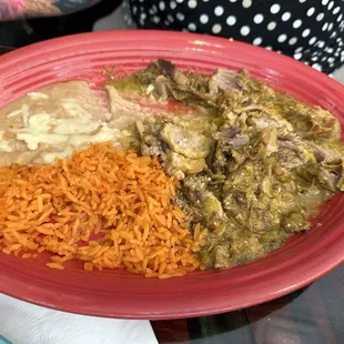 Chile Verde is a favorite!