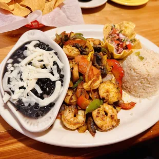 a plate of food
