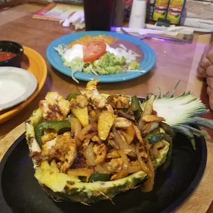 Pineapple Chicken Fajitas