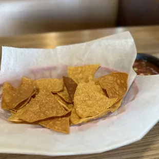 Cooked twice chips.