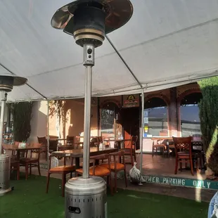 Outdoor seating