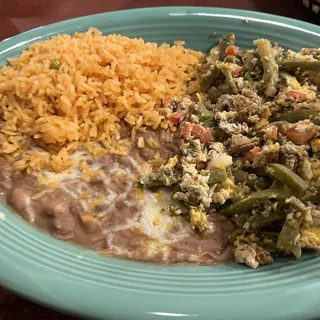 Huevos con Nopalitos Breakfast
