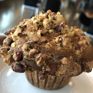 Pumpkin cream cheese muffin