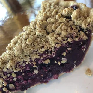 Mixed berry pie w/ wheat crust