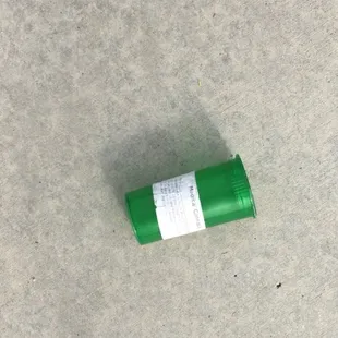 Another medical cannabis bottle which was promptly picked up by one of the park residents when she saw me snap a pic.