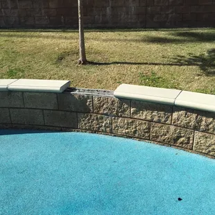 I wonder if they're ever going to fix this broken piece. They repaired all the other pieces but left this one out.