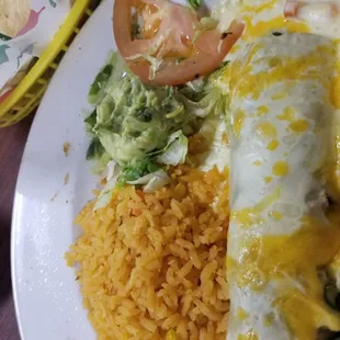 Spinach enchiladas! Just order them!!