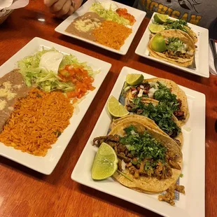 Authentic tacos supreme