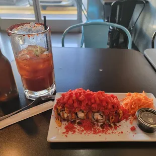 food, sushi and sashimi